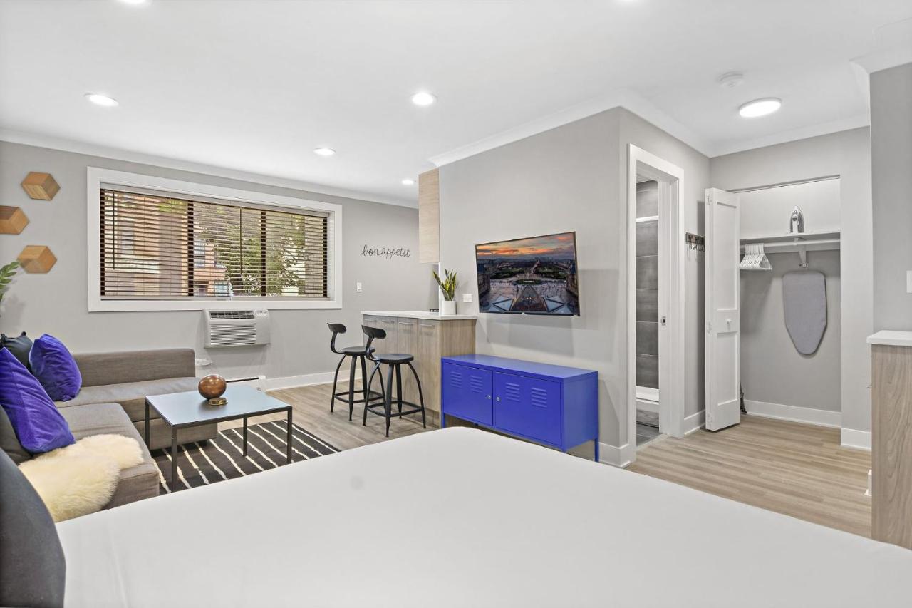 Sophisticated Studio Apartment With Modern Kitchen - Oakdale Od2 Rep Chicago Exterior foto